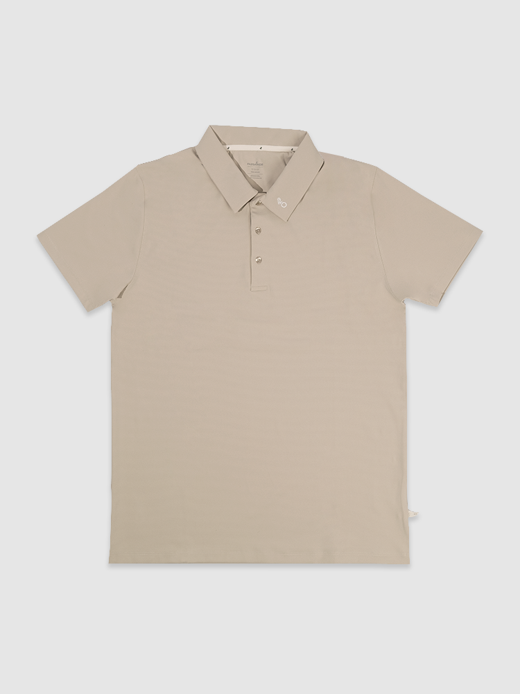 Fairmonde Men's Polo Oyster Grey