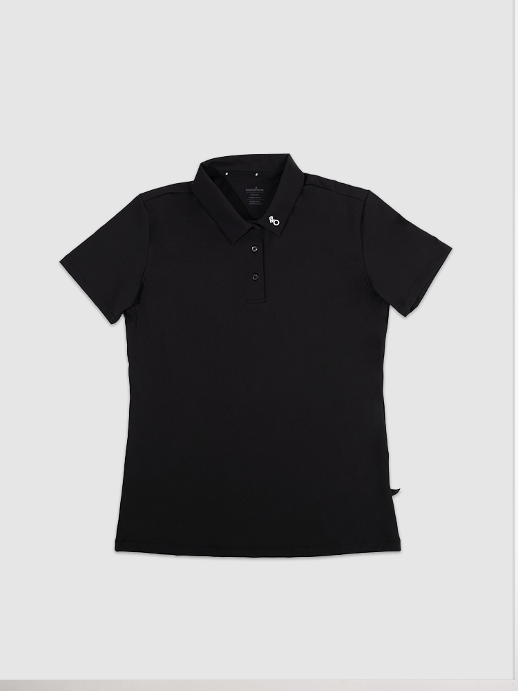 Fairmonde Mens Polo Pitch Black