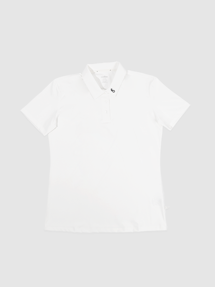 Fairmonde Men's Polo Snow White