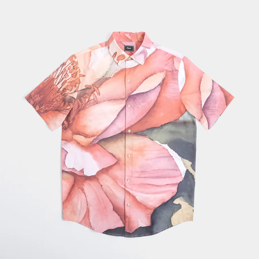 Fiori Button Up