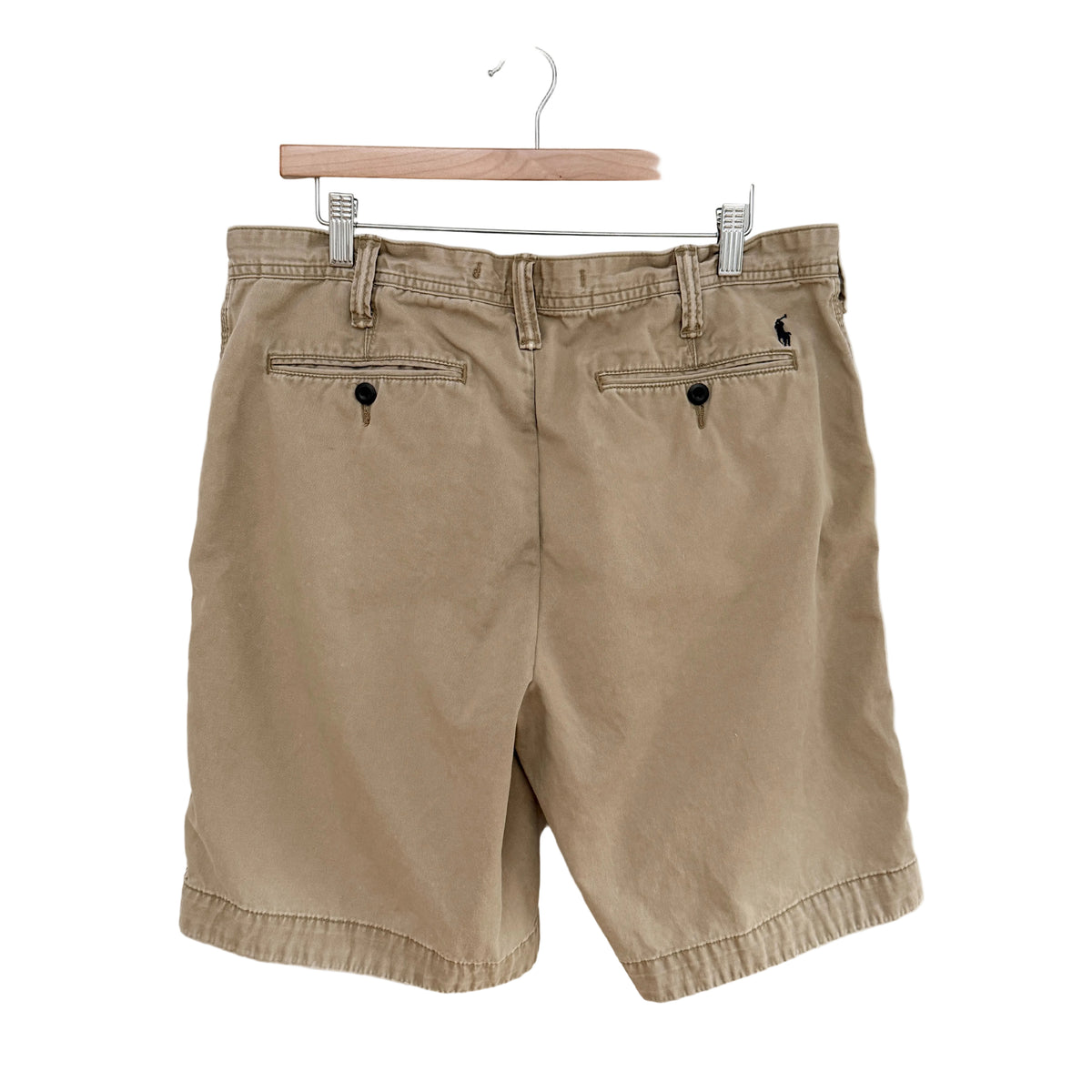 MNMLY Refreshed Khaki Polo Ralph Lauren Shorts - 34 Waist