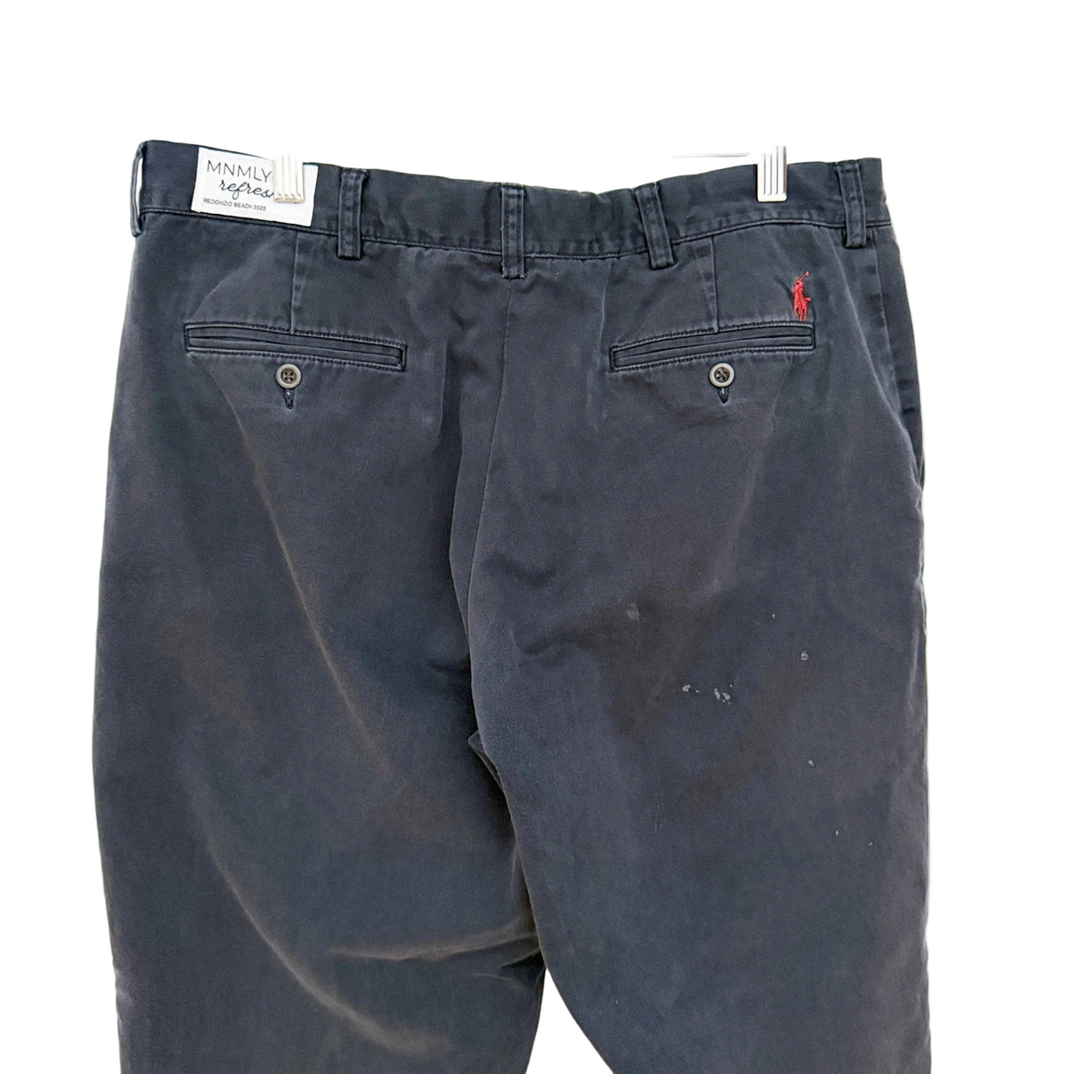 MNMLY Refreshed Navy Polo Ralph Lauren Chino Pants - 38 Waist