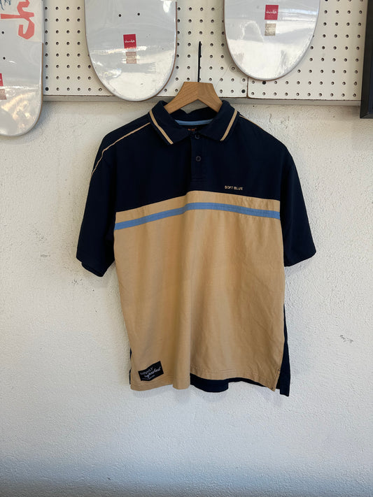 MNMLY refreshed Blue and Tan Polo- L