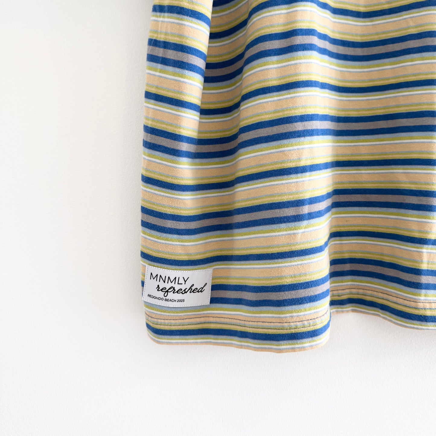 MNMLY Refreshed Striped Golf Polo - XL