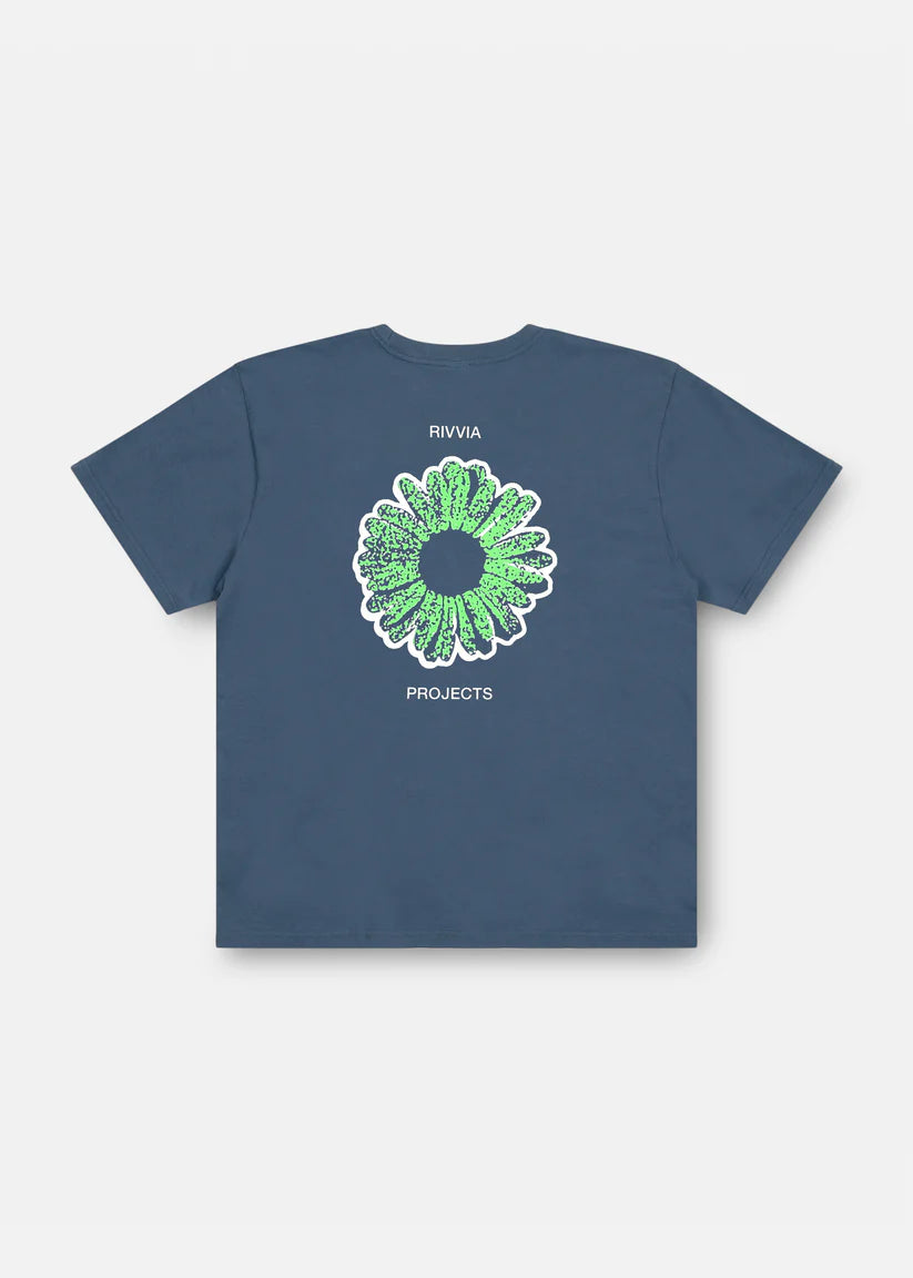 Rivvia Tee (Blue) Navigating Nature