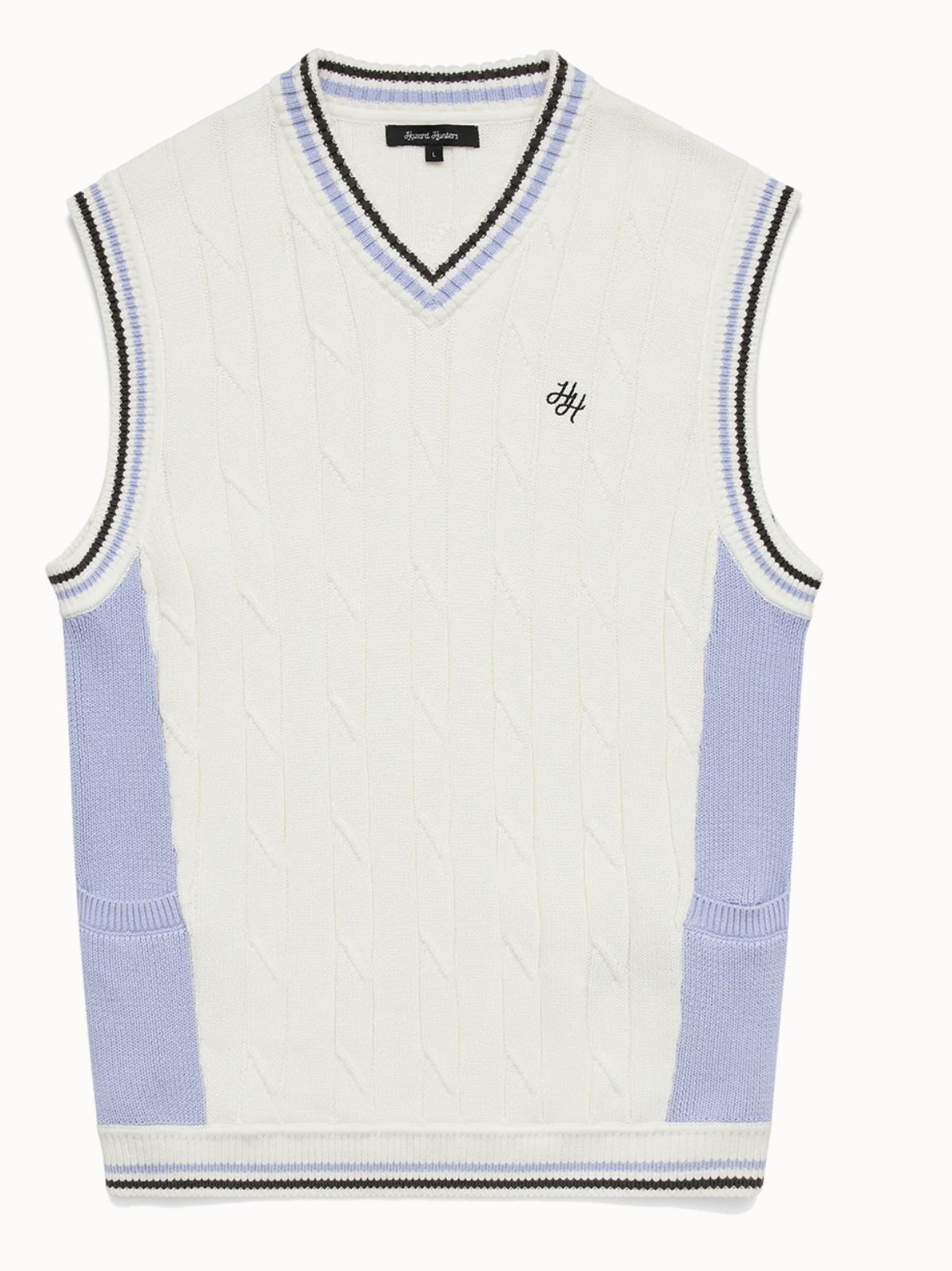 Hazard Hunters Honored Knit Vest Cream