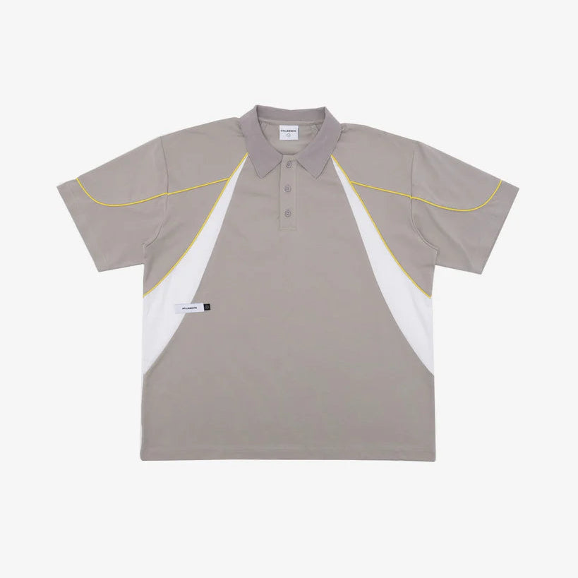 Students Captain S/S Jersey Polo Shirt Grey