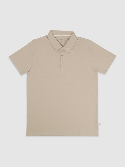 Fairmonde Men's Polo Oyster Grey