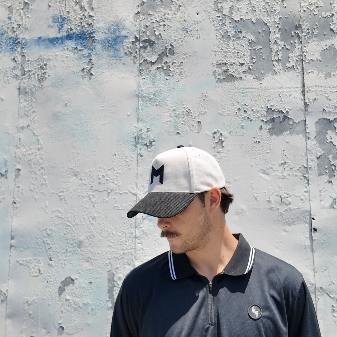 MNML GOLF CLUB Hat - White/Black M