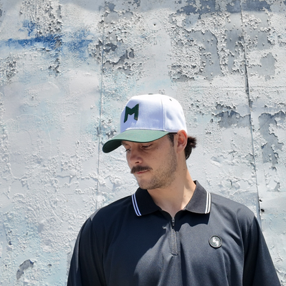 MNML GOLF CLUB Hat - White/Green M
