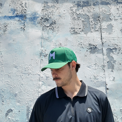 MNML GOLF CLUB Hat - Green/White M