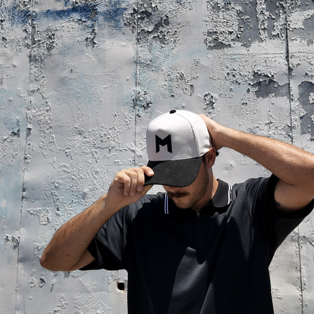MNML GOLF CLUB Hat - White/Black M