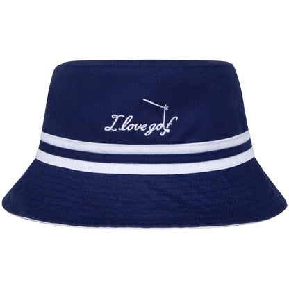 Reversible Bucket Hat (Blue)