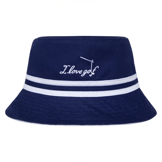 Reversible Bucket Hat (Blue)