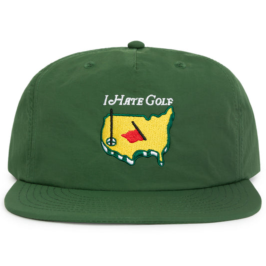 I HATE GOLF "No Gusta" Green Hat