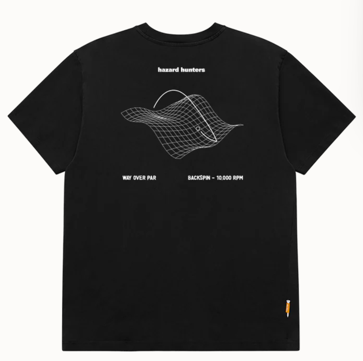 Hazard Hunters Backspin Tee Black