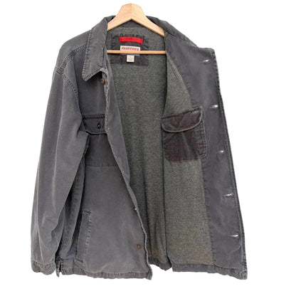 MNMLY Refreshed Grey Old Navy Painter's Jacket - L