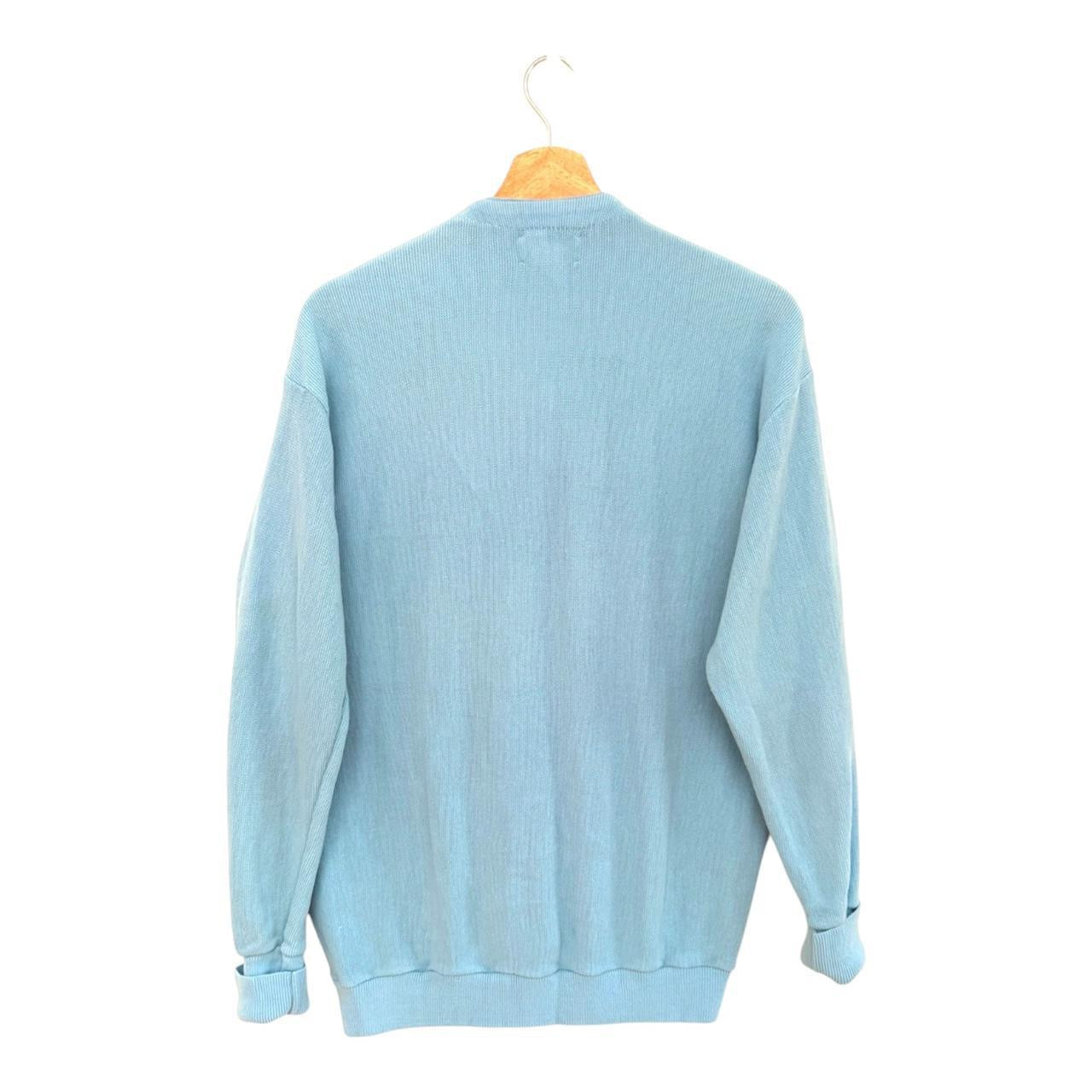 MNMLY Refreshed Light Blue Arnold Palmer Golf Cardigan - L