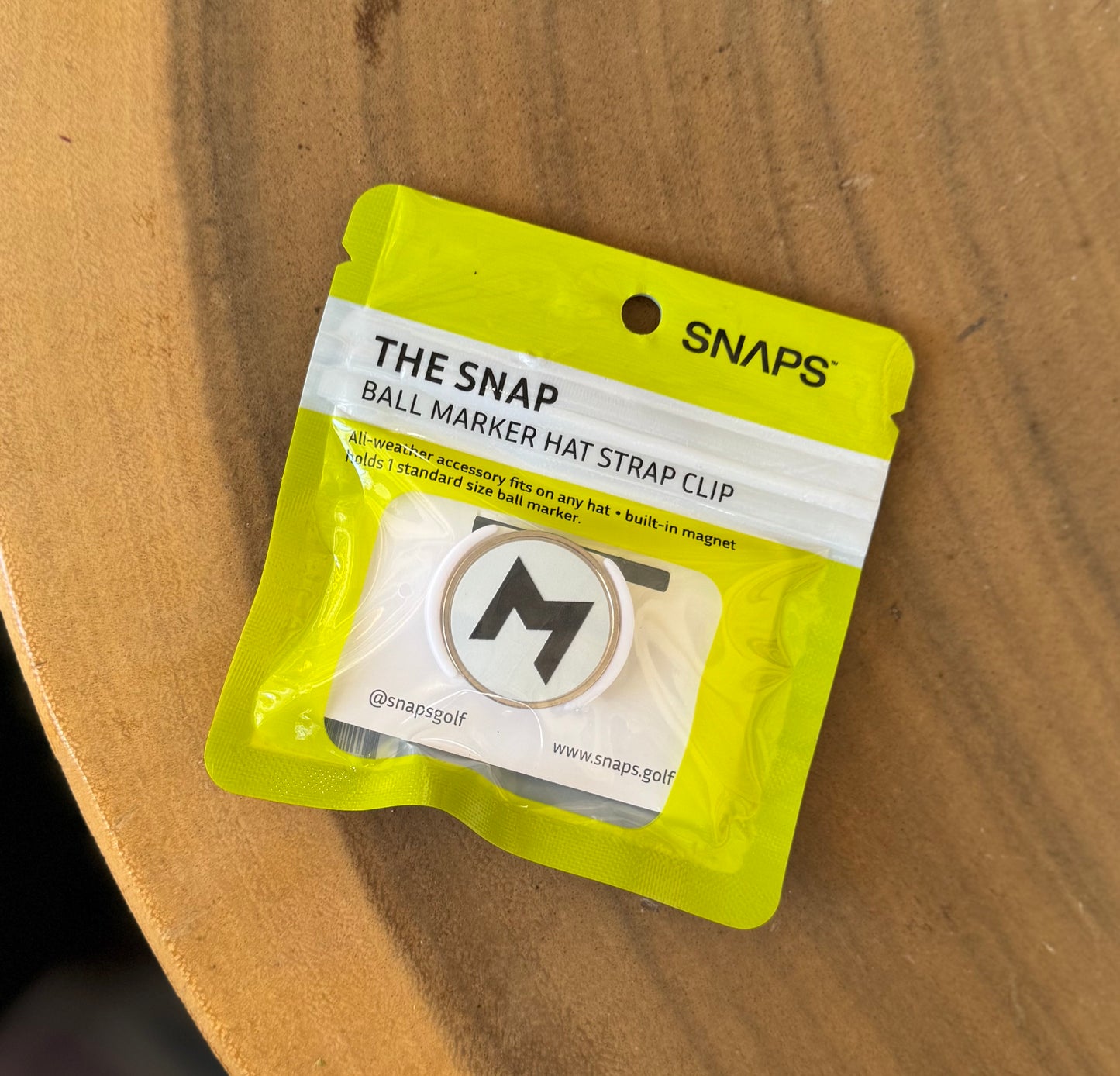 Snaps MNML GOLF Ball Marker