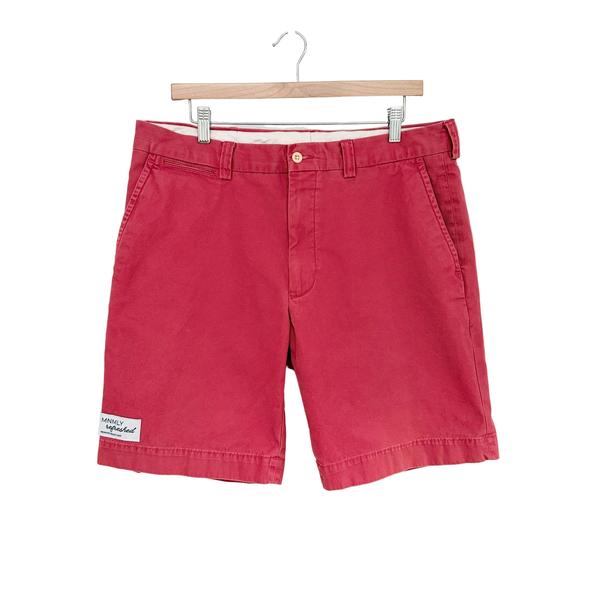 MNMLY Refreshed Vintage Red Polo Ralph Lauren Shorts - 35 Waist
