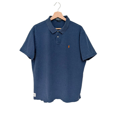 MNMLY Refreshed Blue Polo by Ralph Lauren Polo Shirt - XL