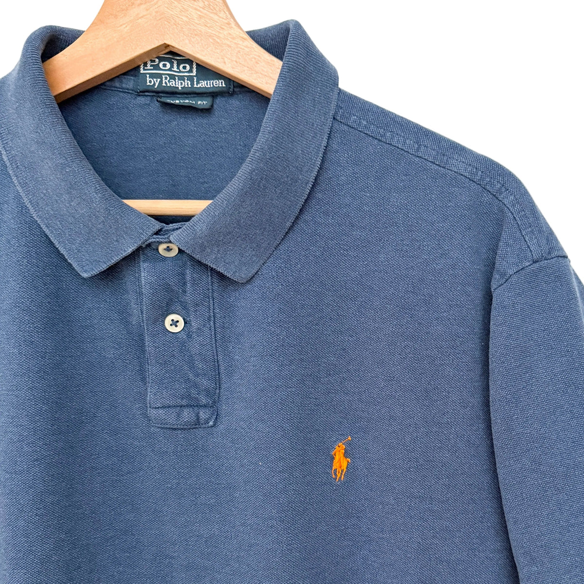 MNMLY Refreshed Blue Polo by Ralph Lauren Polo Shirt - XL