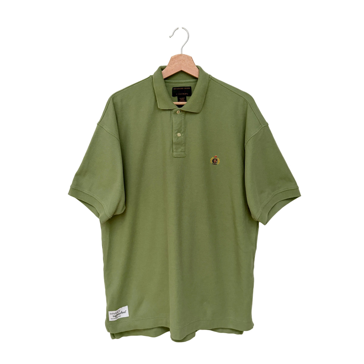 MNMLY Refreshed Green Alexander Julian Colours Polo Shirt - XL