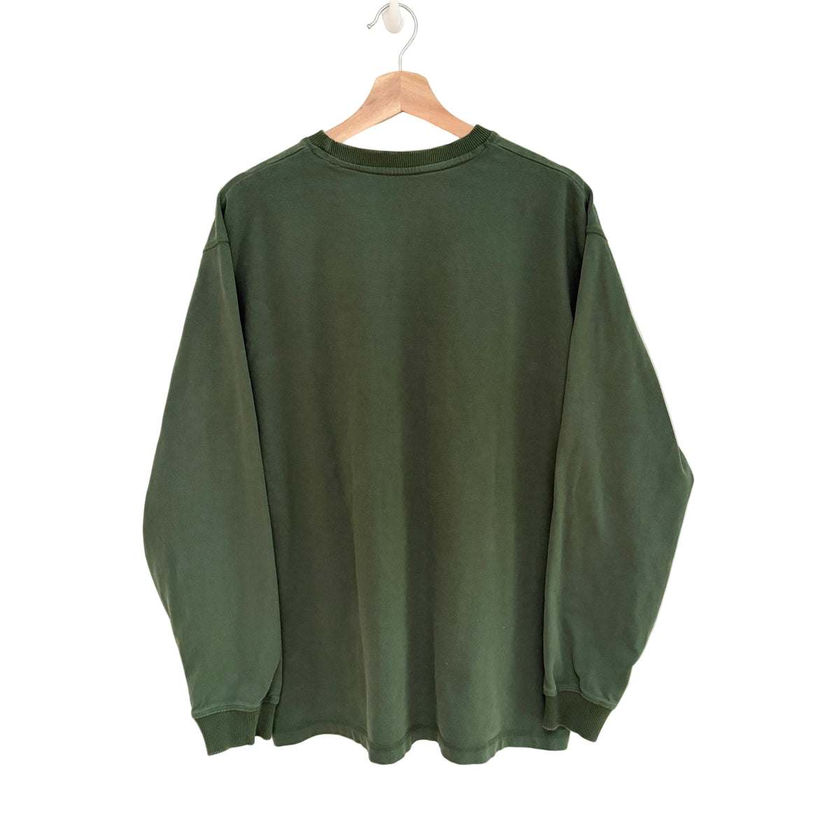MNMLY Refreshed Green Masters Long Sleeve T-Shirt - L