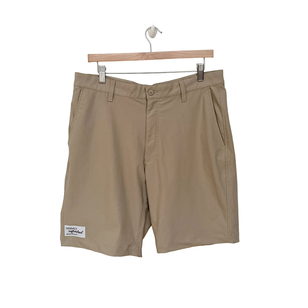 MNMLY Refreshed Khaki Foot Joy Golf Shorts - 34 Waist