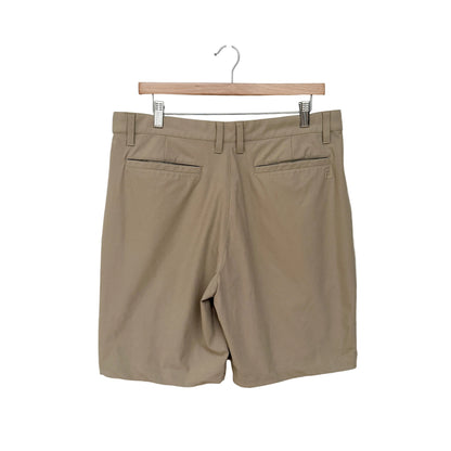MNMLY Refreshed Khaki Foot Joy Golf Shorts - 34 Waist