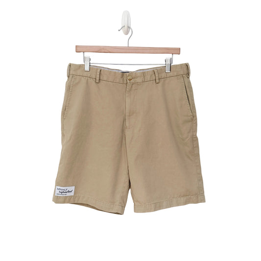 MNMLY Refreshed Khaki Peter Millar Chino Shorts - 34 Waist