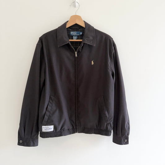 MNMLY Refreshed Black Polo Jacket - S