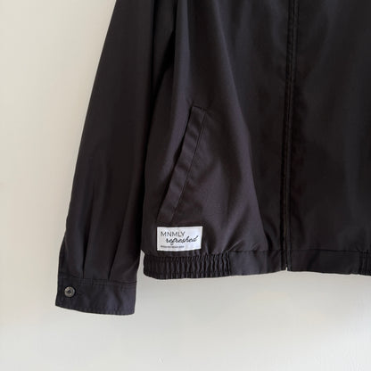 MNMLY Refreshed Black Polo Jacket - S