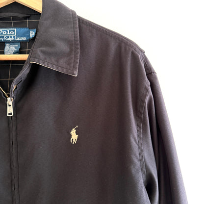 MNMLY Refreshed Black Polo Jacket - S