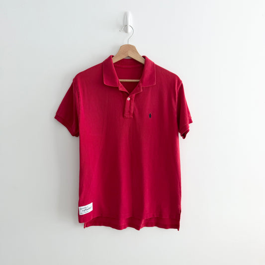 MNMLY Refreshed Red Polo - M