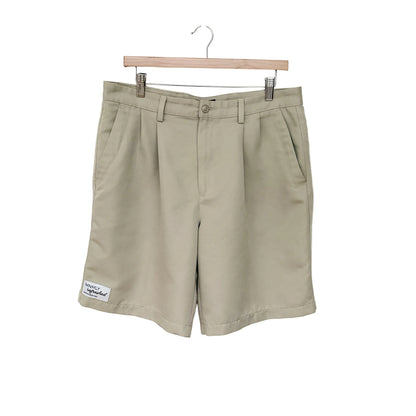 MNMLY Refreshed Khaki Dockers Golf Pleated Shorts - 34 Waist