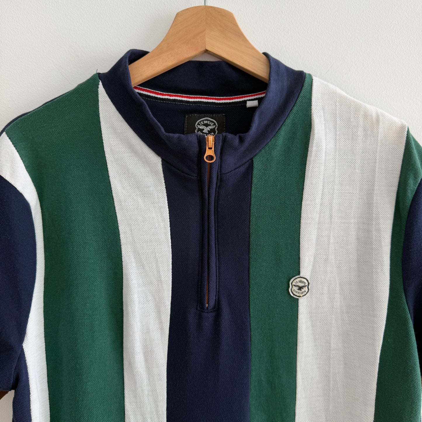 MNMLY Refreshed Striped Polo - L