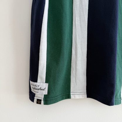 MNMLY Refreshed Striped Polo - L