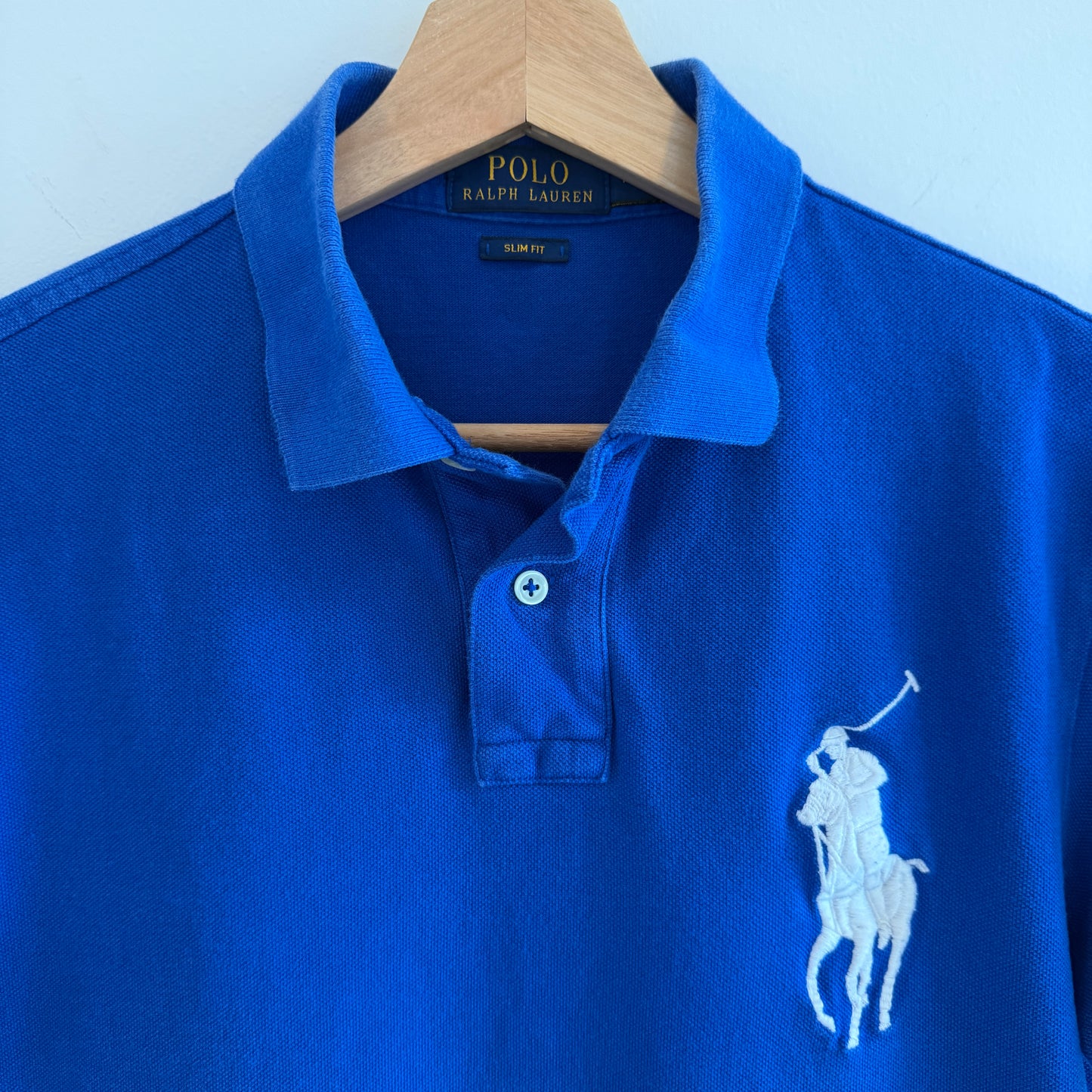 MNMLY Refreshed Blue Polo - M