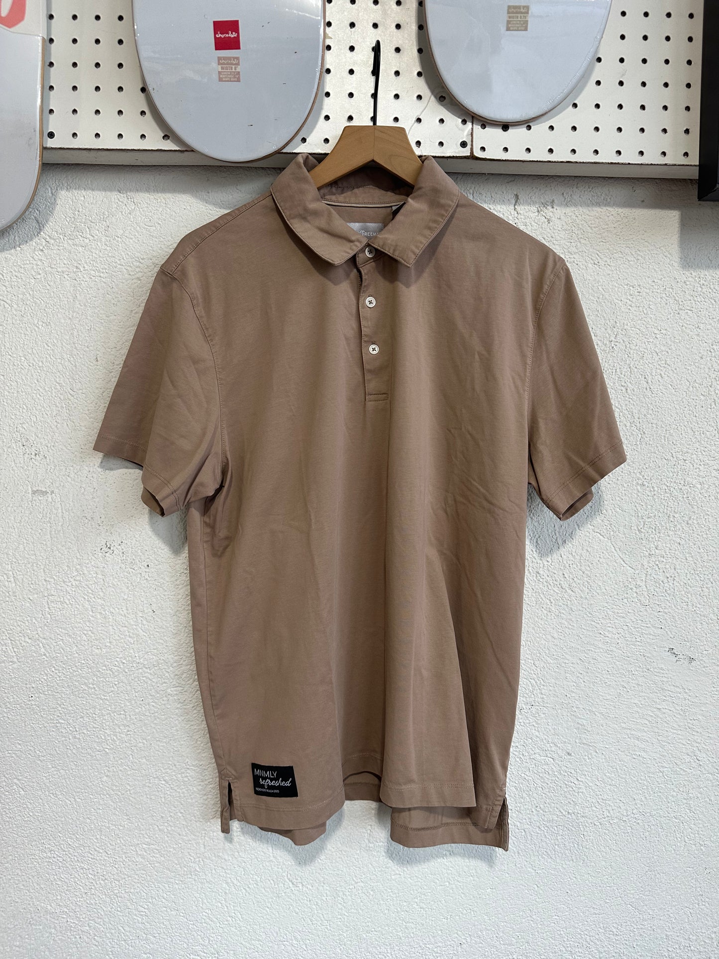 MNMLY refreshed Brown Polo - XL