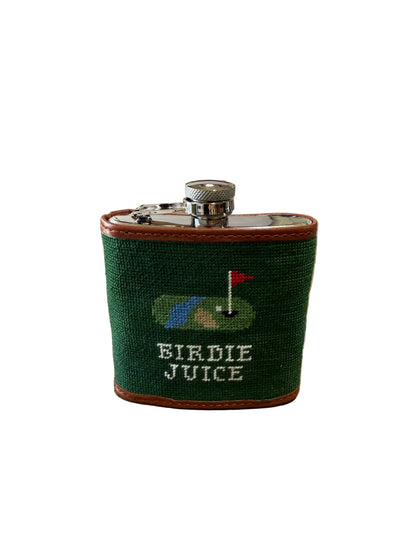 Hand-Stitched "I Hate Golf" Flask