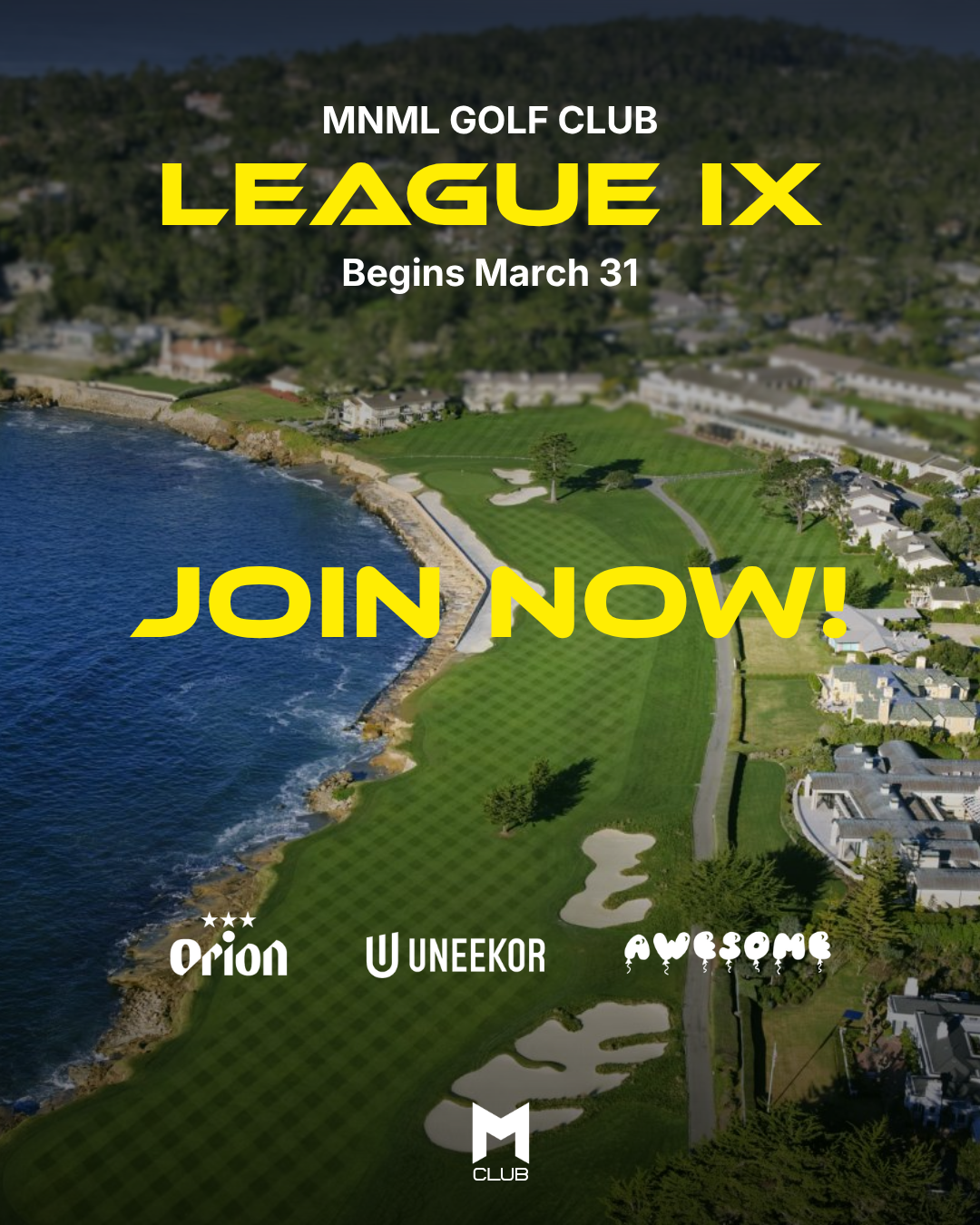 MNML GOLF CLUB League #9