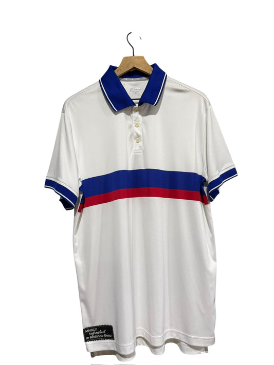 MNMLY Refreshed Striped Golf Polo - XL