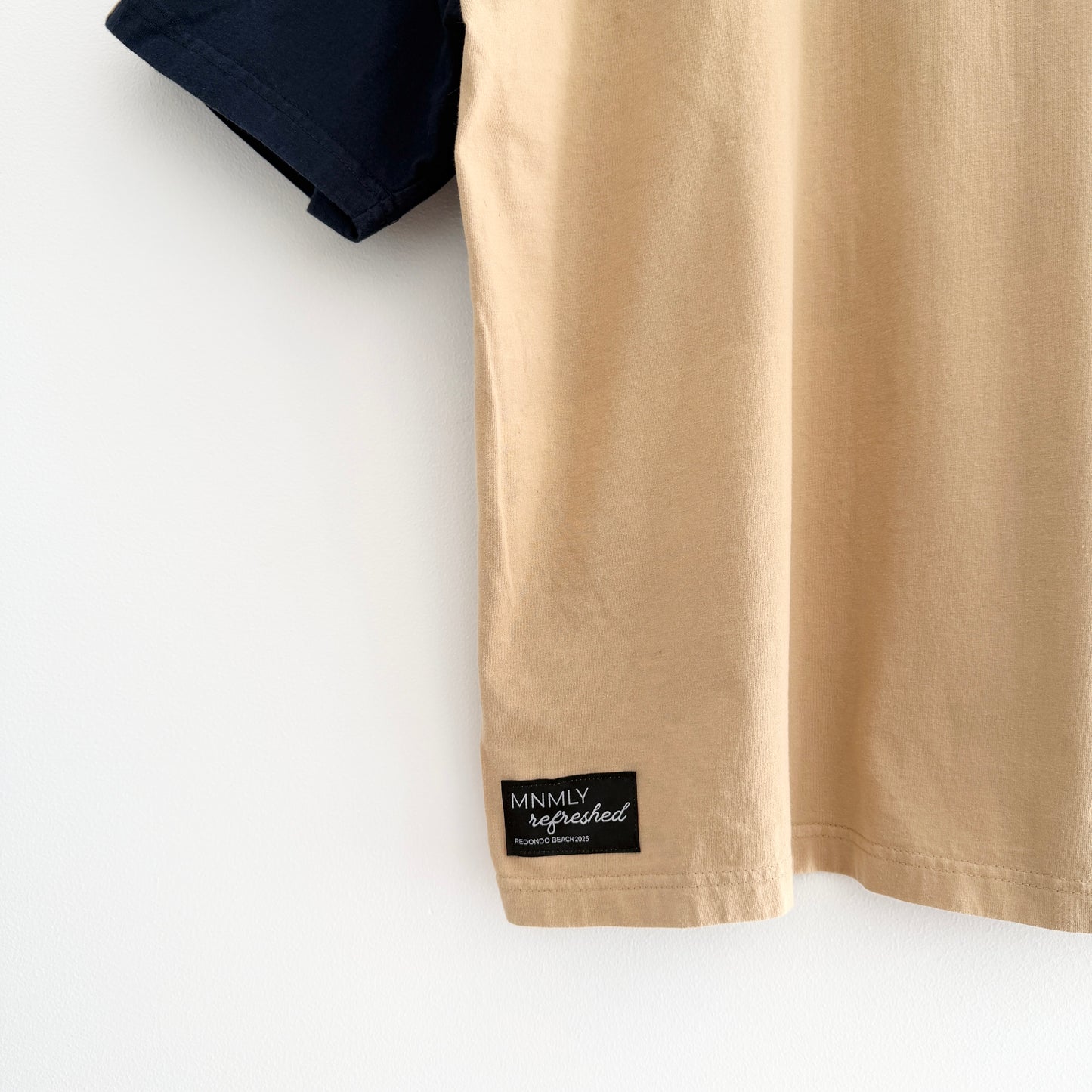 MNMLY Refreshed Blue and Tan Polo - L