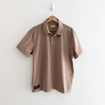 MNMLY Refreshed Brown Polo - XL
