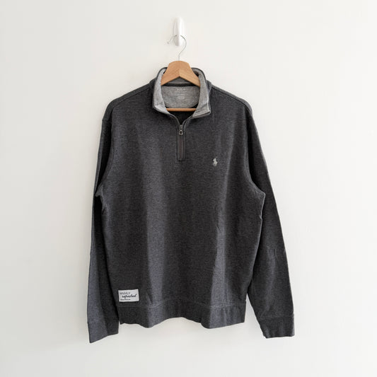 MNMLY Refreshed Grey 1/4 Zip - L