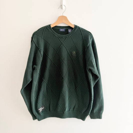 MNMLY Refreshed Olive Green Sweater - L