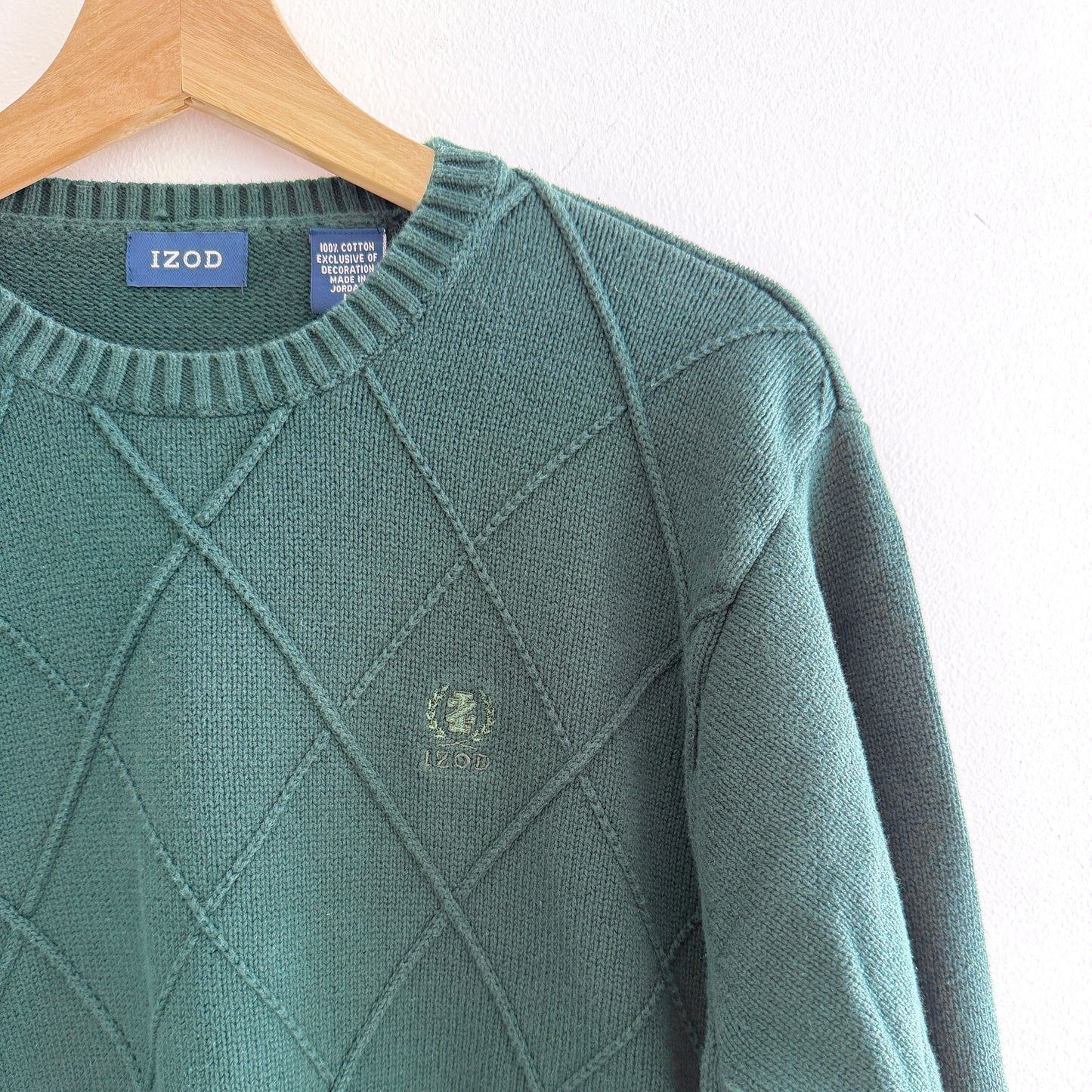 MNMLY Refreshed Olive Green Sweater - L