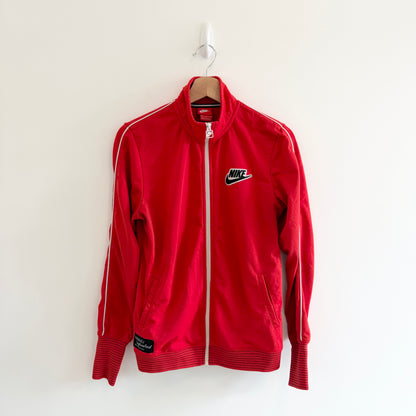 MNMLY Refreshed Vintage Red Zip Up Jacket - M