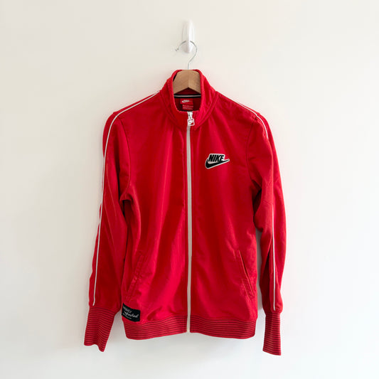 MNMLY Refreshed Vintage Red Zip Up Jacket - M
